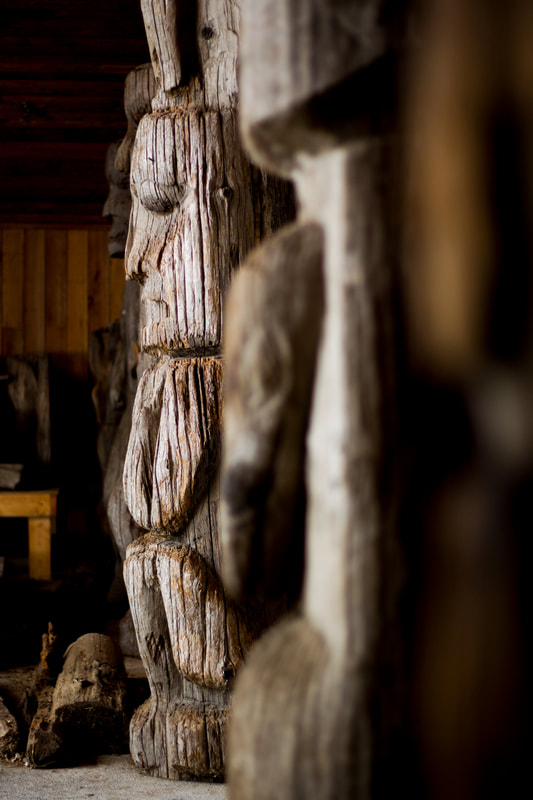 traditional nisga'a wood carving